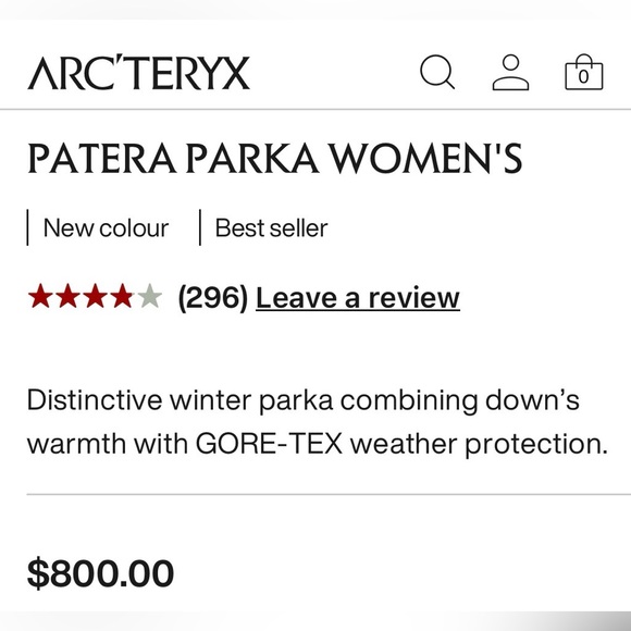 Arc’teryx Patera Parka - Picture 4 of 16